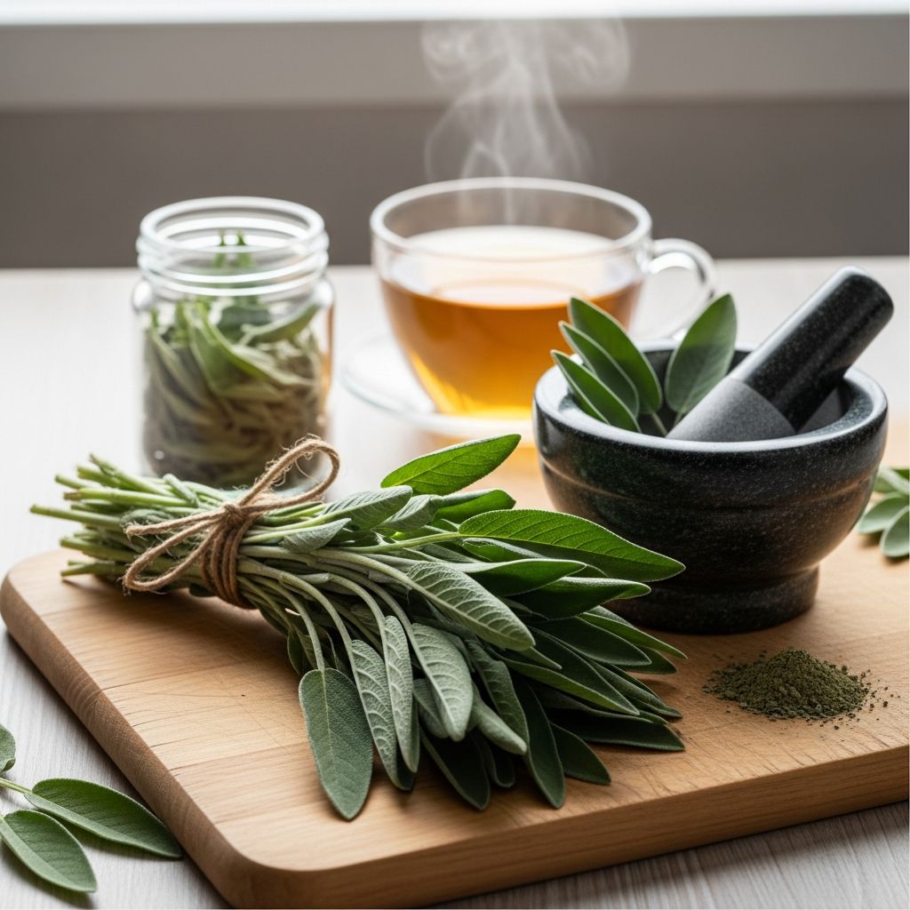 Sage: Uses, Research, And Safety Guide In 2025 Exploring sage's potential benefits for menopause, cognition, and overall wellness with evidence-based insights.