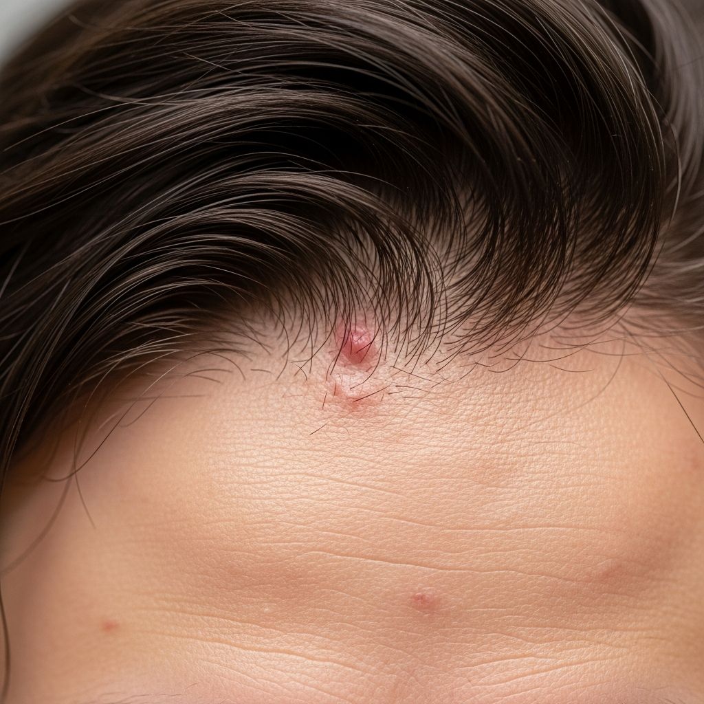 Understanding scalp acne: Learn about causes, symptoms, and effective treatment options for scalp pimples.