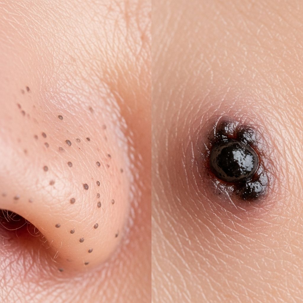 Understand sebaceous filaments, how they differ from blackheads, and effective treatment options.