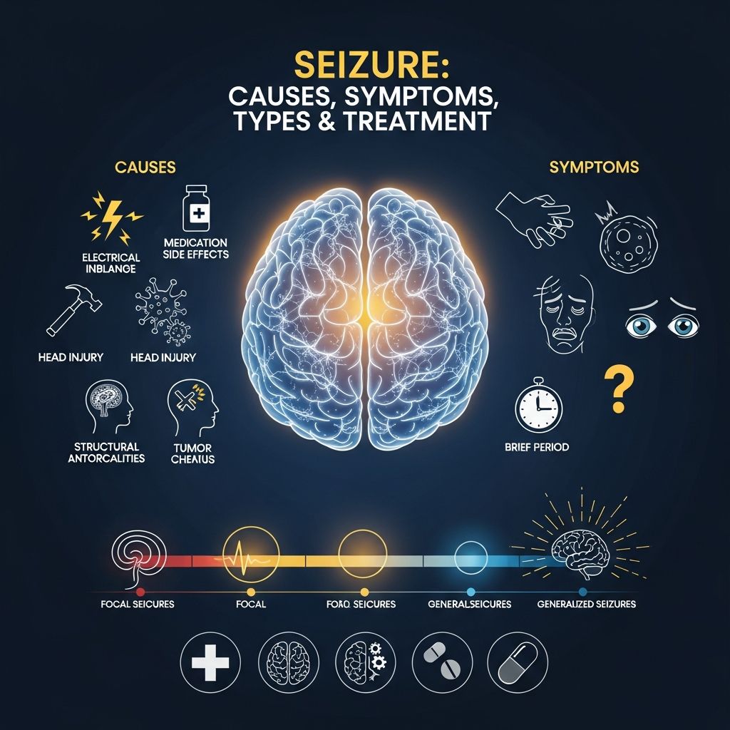Understanding seizures: causes, symptoms, diagnosis, and treatment options for better management.