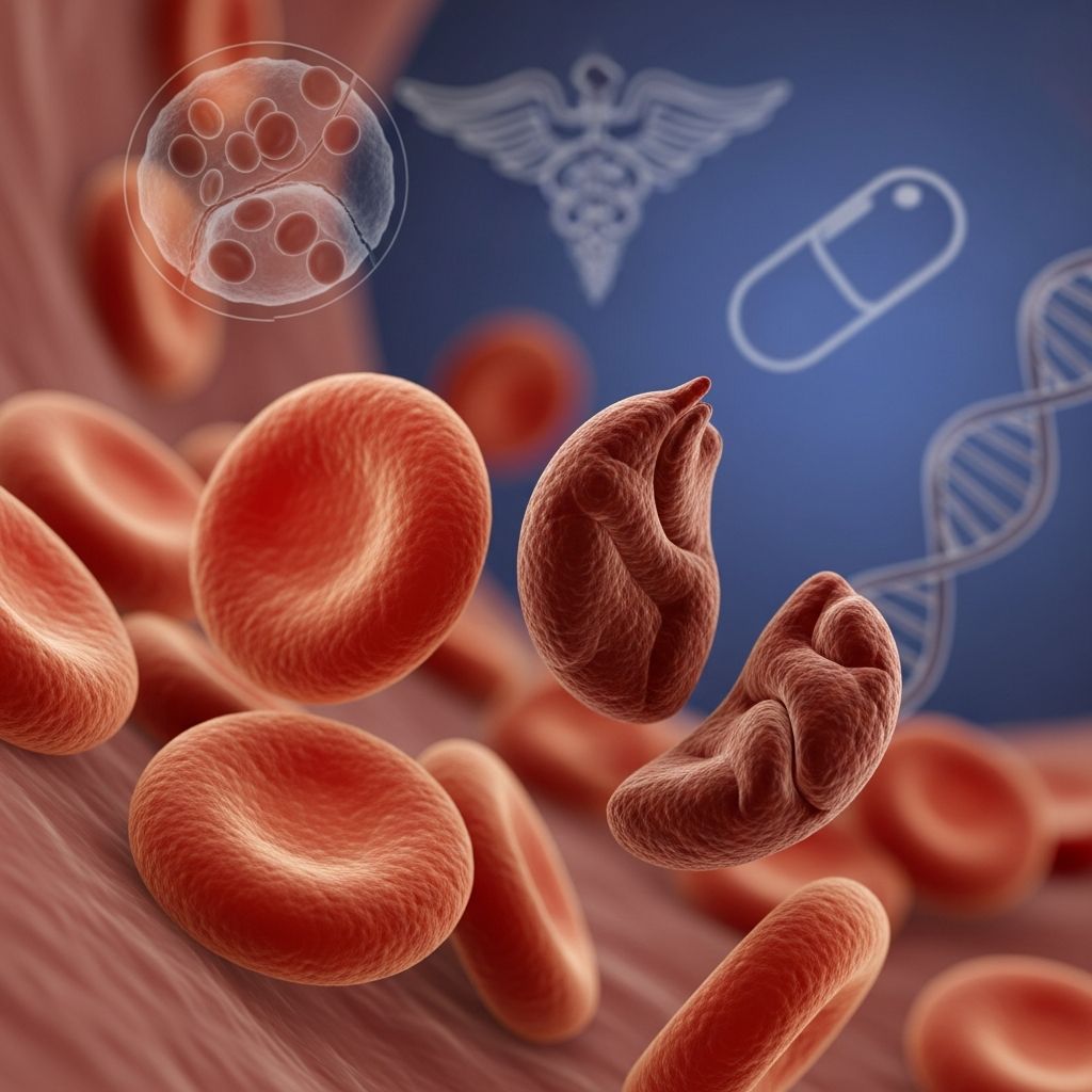 Learn about sickle cell disease: inherited blood disorder affecting red blood cells and oxygen transport.