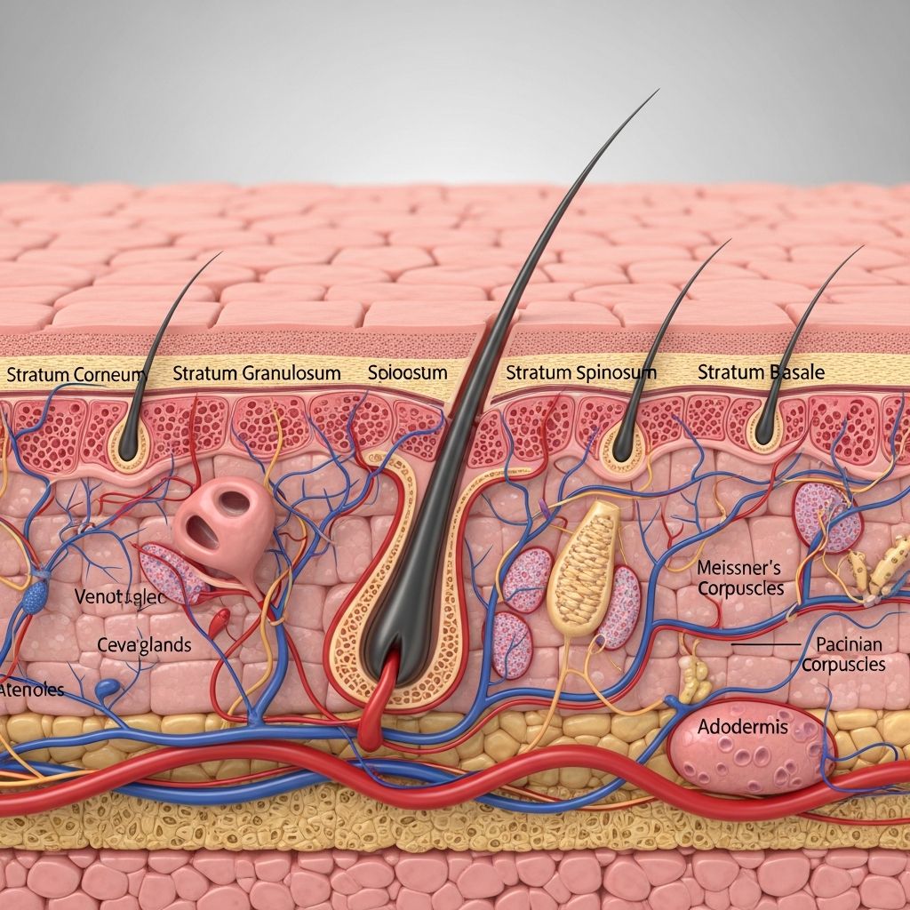 Skin: 3 Main Layers, Essential Functions, And Care Understanding your skin: anatomy, layers, functions and common conditions explained.