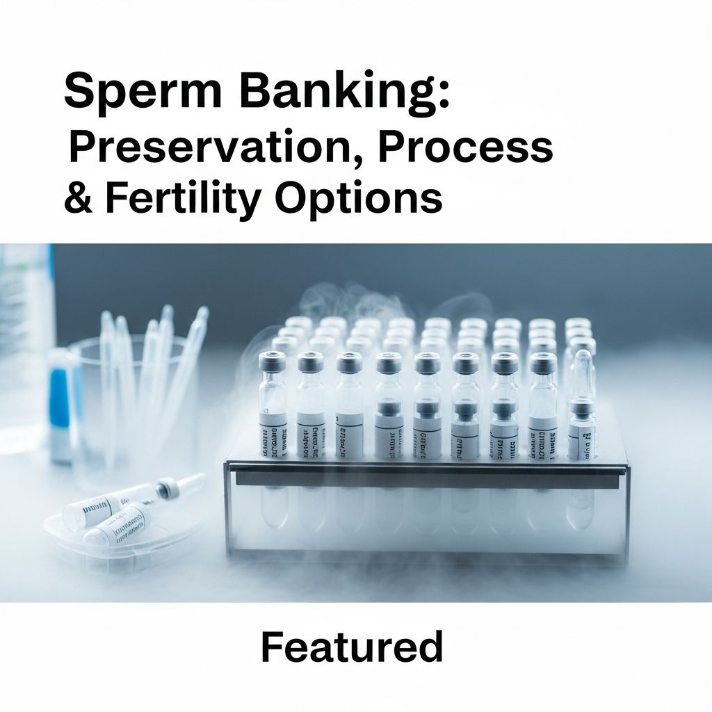 Comprehensive guide to sperm banking: Learn how to preserve fertility for future family planning.
