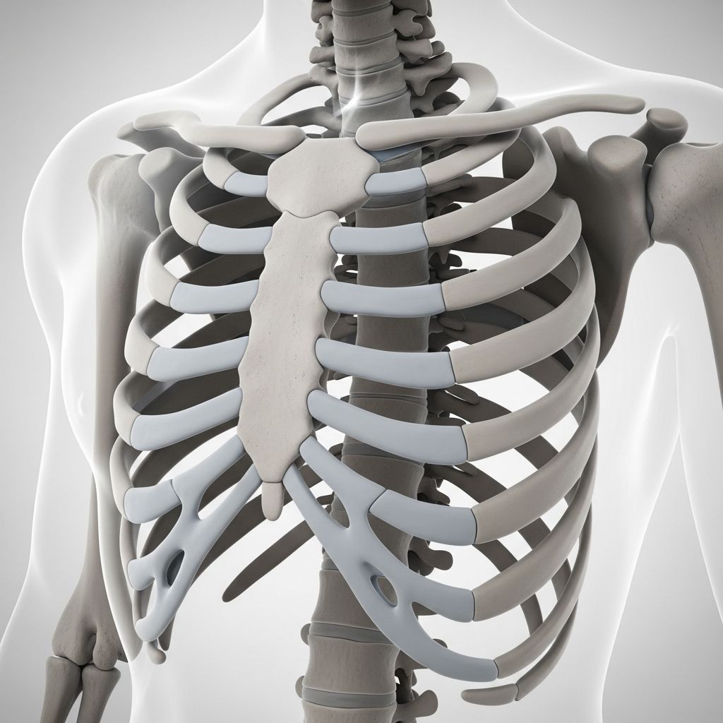 Complete guide to your sternum: anatomy, function, and common conditions affecting your breastbone.