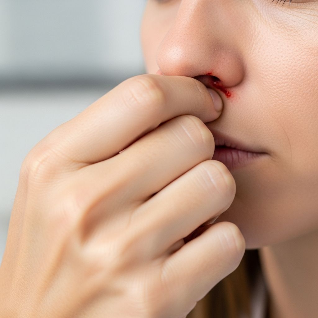 Learn simple and effective techniques to stop nosebleeds at home with proper first aid methods.