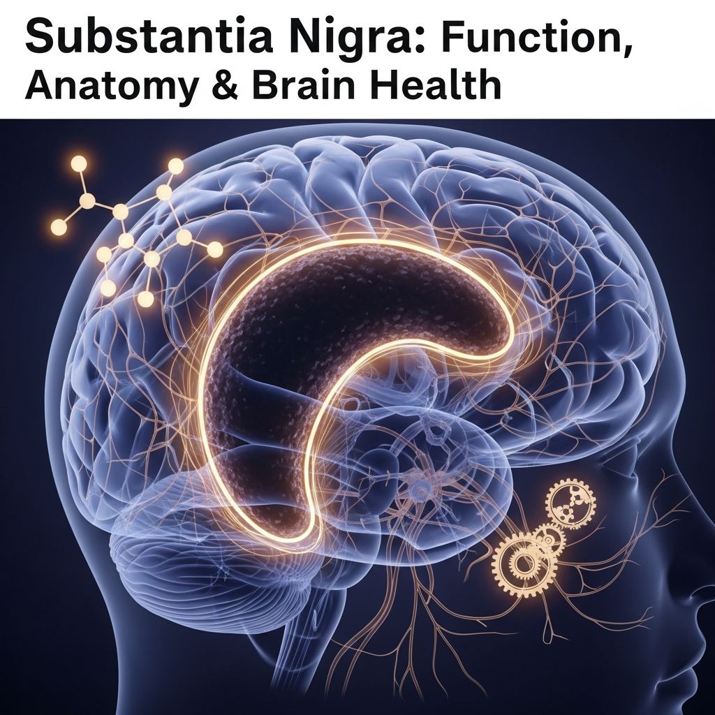 Understanding the substantia nigra: Key brain structure for movement, mood, and cognitive control.