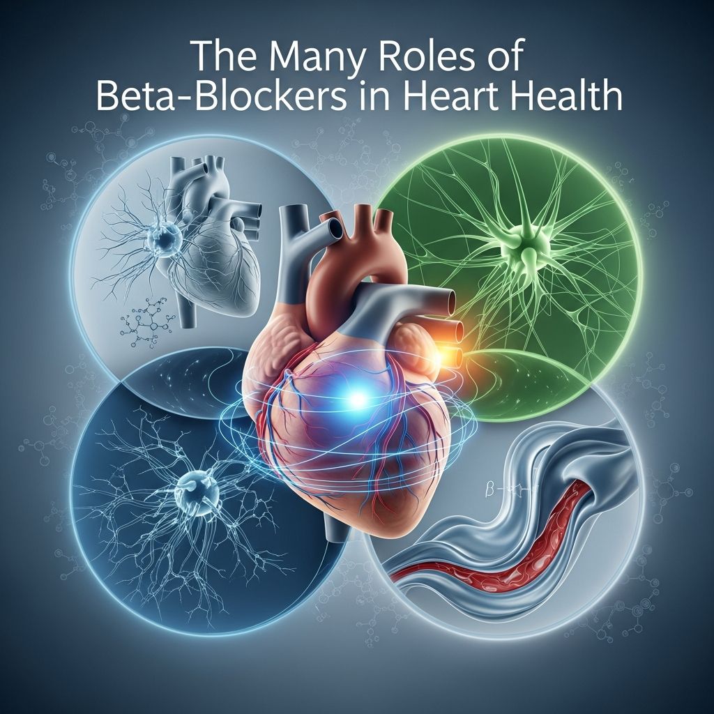 Understanding beta-blockers: Their diverse roles in managing heart disease and beyond.