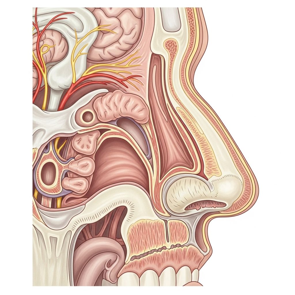 Explore the essential anatomy and vital functions of the nose in breathing, smelling, and protecting the respiratory system.