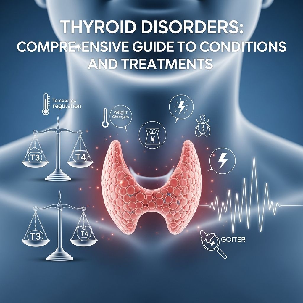 Understanding thyroid disorders: symptoms, causes, diagnosis, and effective treatment options.