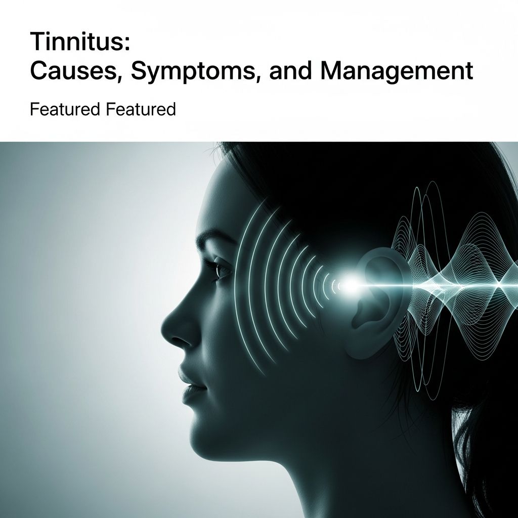 Understanding tinnitus: Learn about causes, symptoms, and evidence-based management strategies.
