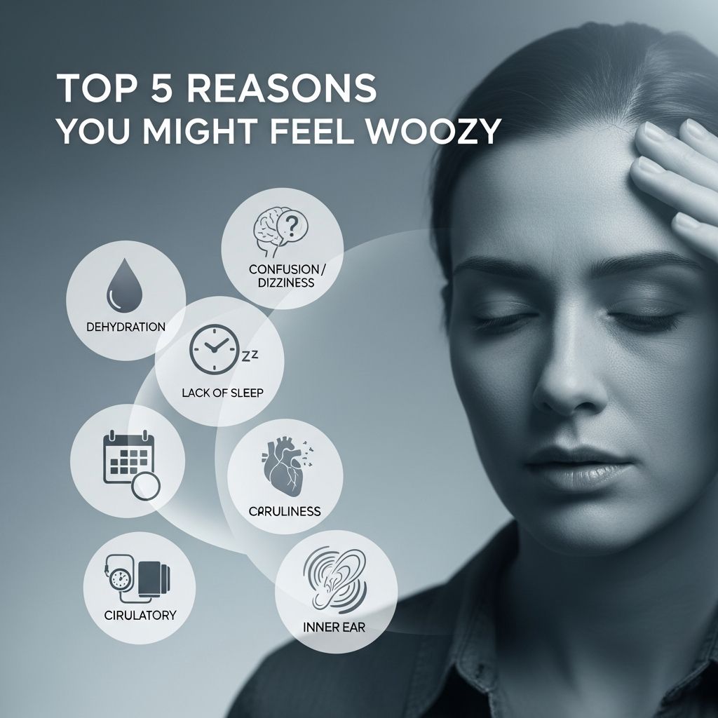 Understanding the common causes of dizziness and lightheadedness.