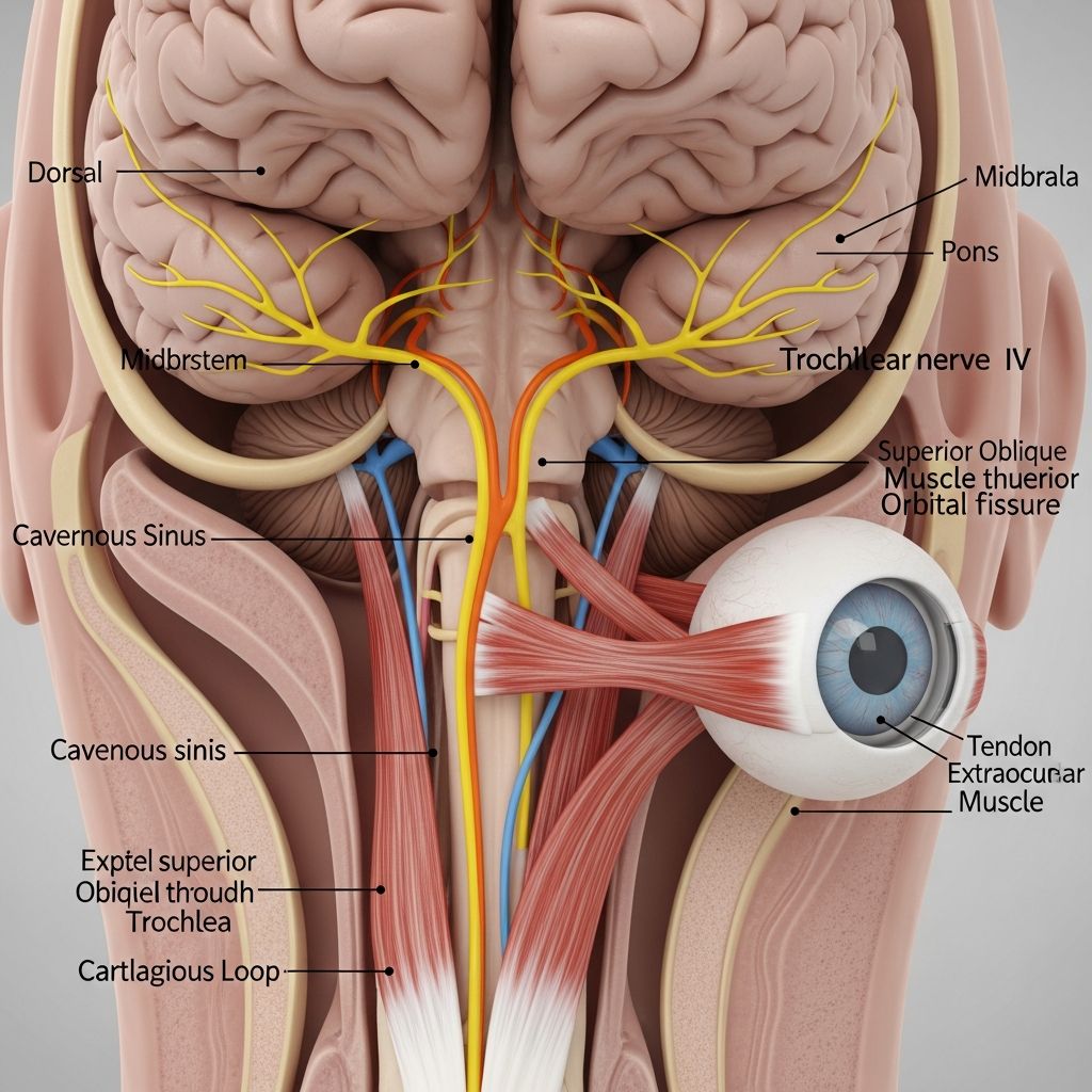Understanding the fourth cranial nerve: anatomy, function, and clinical significance.