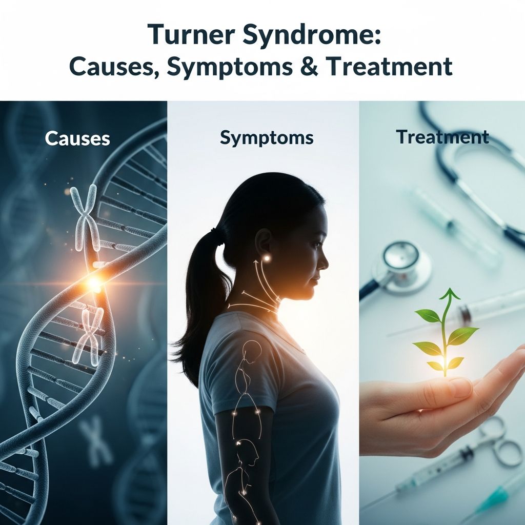 Understanding Turner Syndrome: causes, symptoms, diagnosis, and comprehensive treatment options.