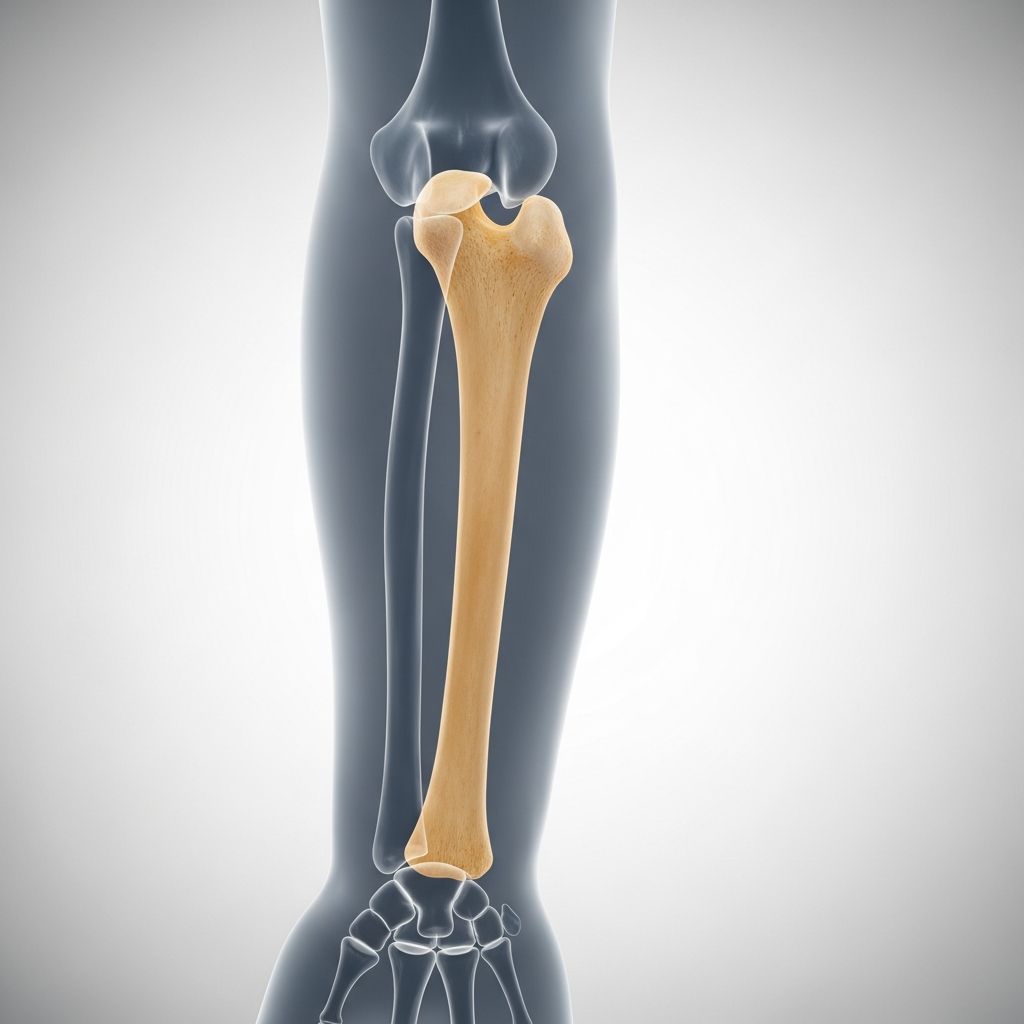 Comprehensive guide to ulna bone anatomy, structure, functions, and common conditions affecting forearm movement.