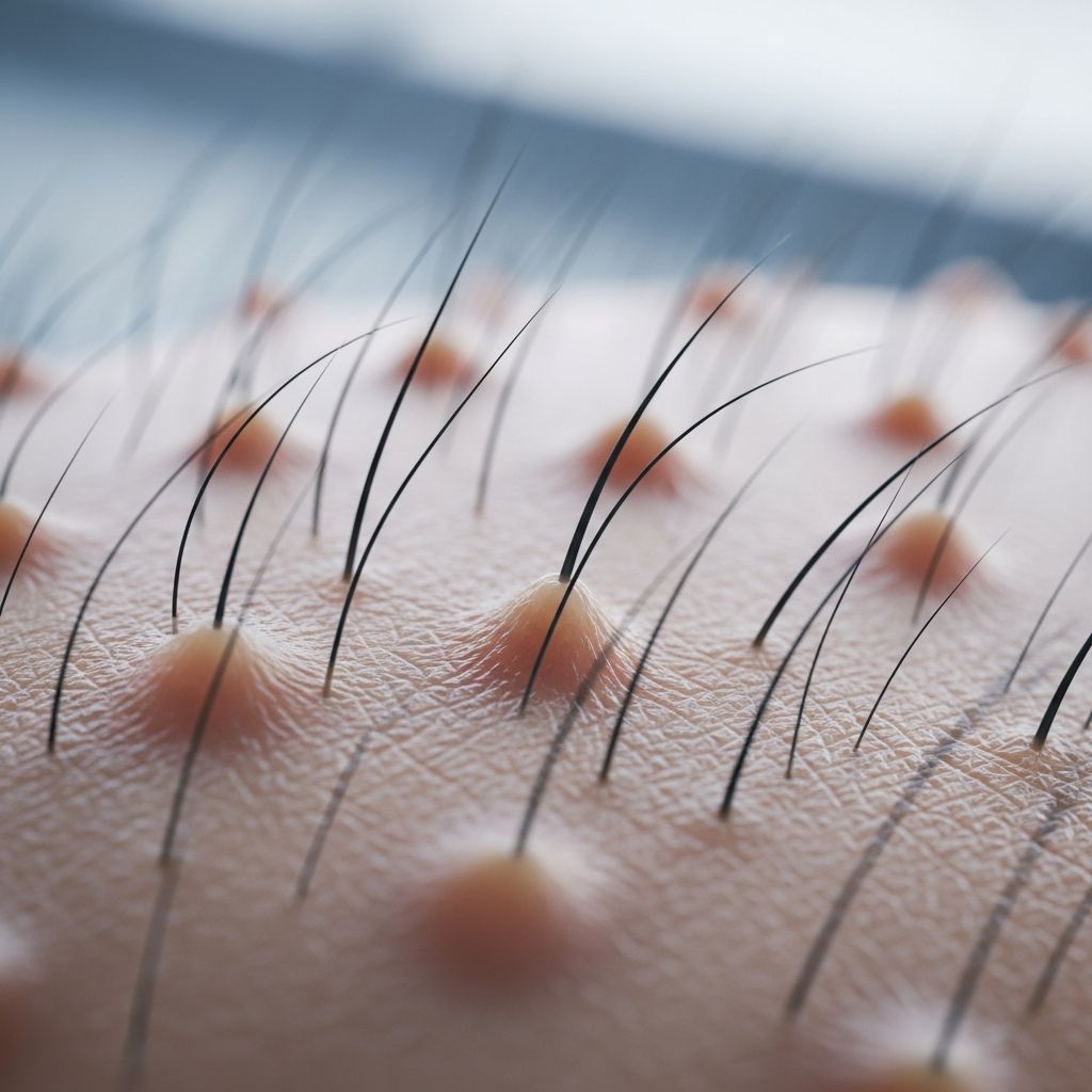 Discover why your skin bumps up when cold and how it connects to hair growth.