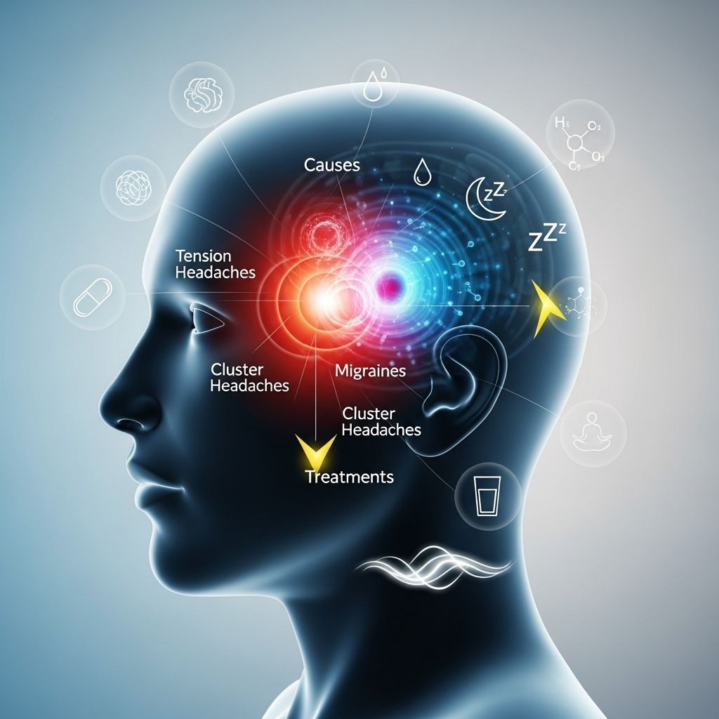 Comprehensive guide to headache types, triggers, and effective management strategies.