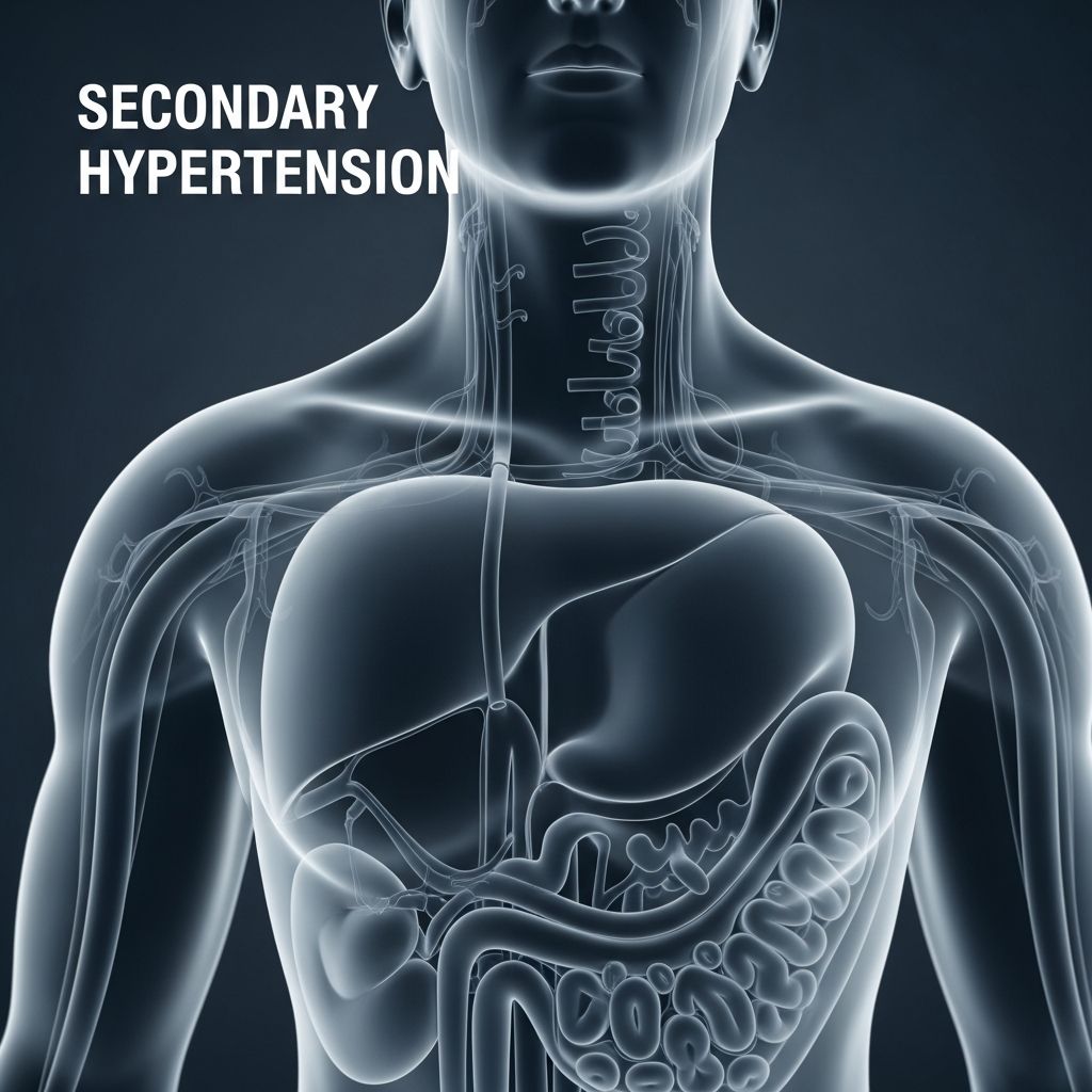 Learn what secondary hypertension is, its causes, and how doctors diagnose and treat it effectively.