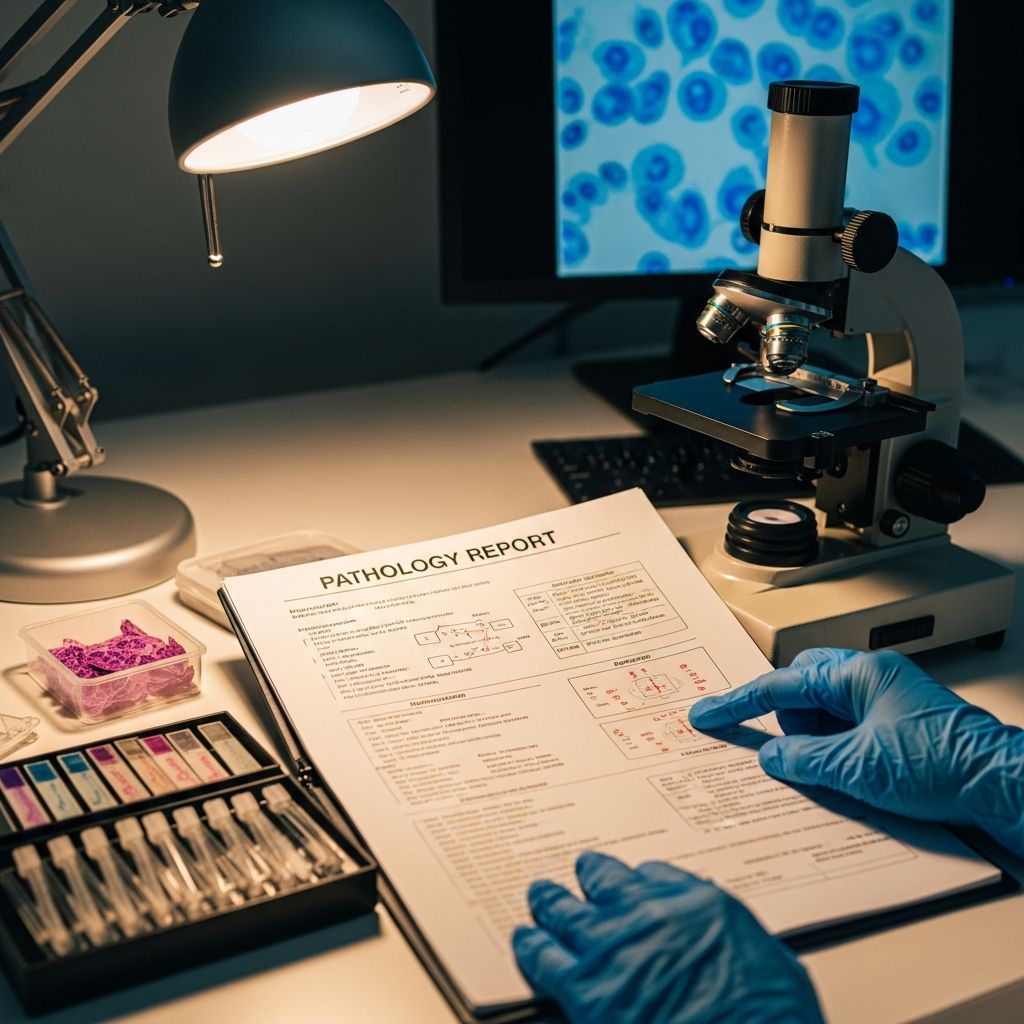 A comprehensive guide to interpreting your pathology report and understanding diagnostic findings.