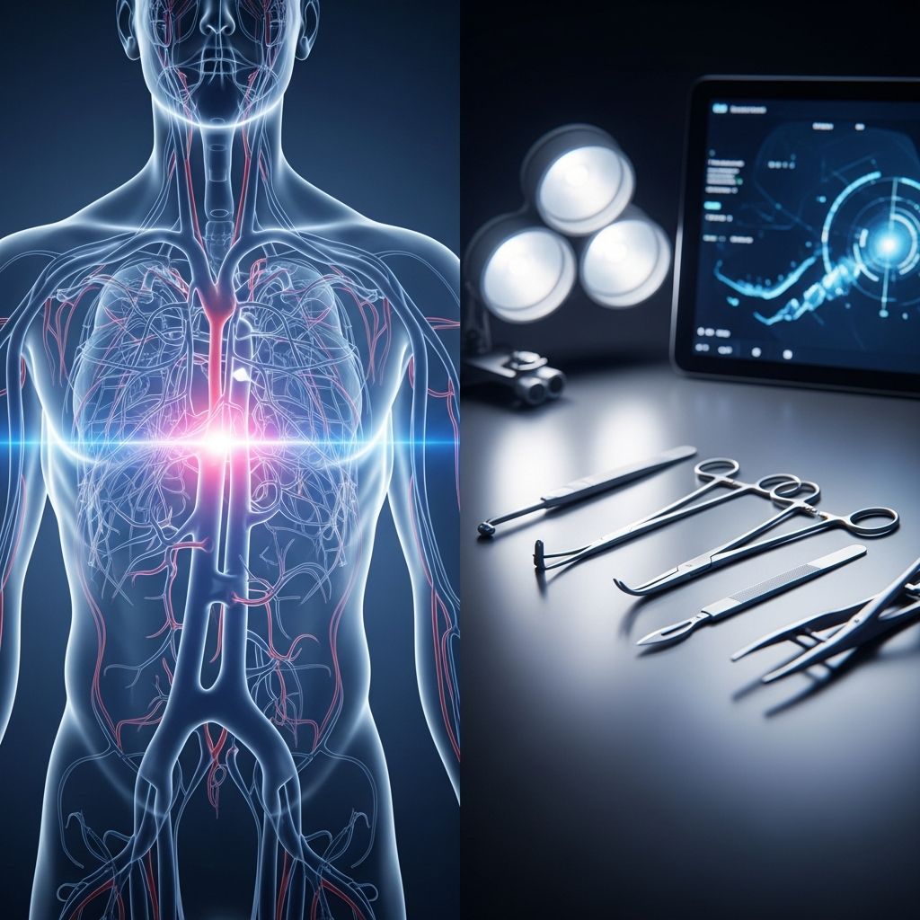 Learn about vascular surgery, its procedures, conditions treated, and the latest minimally invasive techniques.