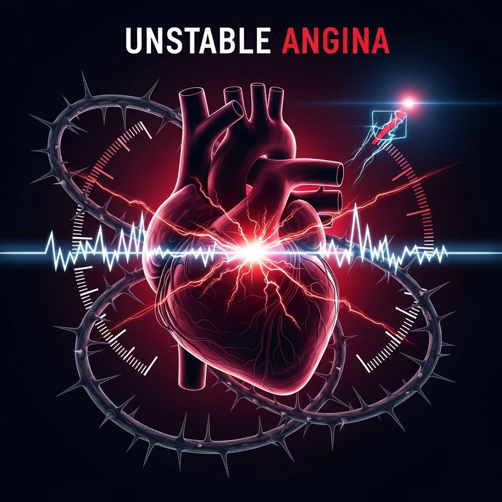 Unstable Angina: Causes, Symptoms & Emergency Treatment Understanding unstable angina: A medical emergency requiring immediate care and intervention.