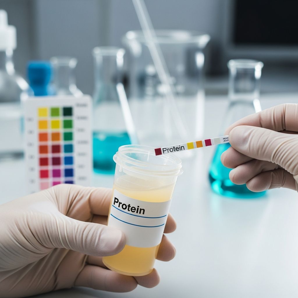 Complete guide to urine protein testing: understand kidney function and proteinuria diagnosis.