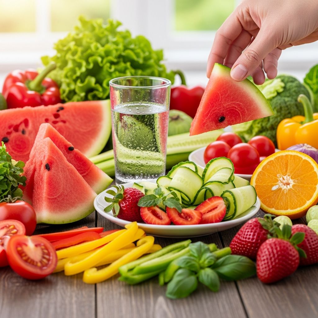 Discover how water-rich foods complement your hydration strategy for optimal health.
