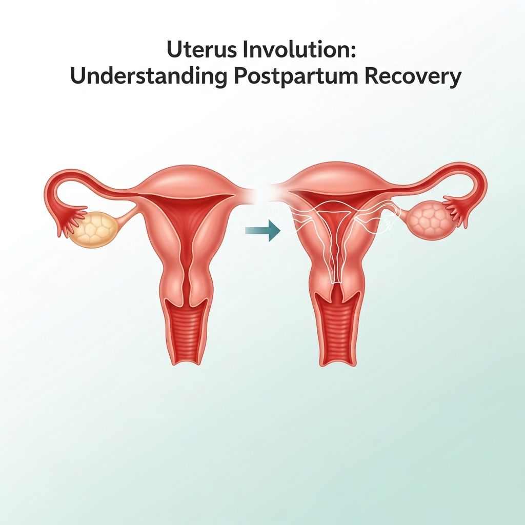 Complete guide to uterine involution: the natural postpartum shrinking process and recovery timeline.