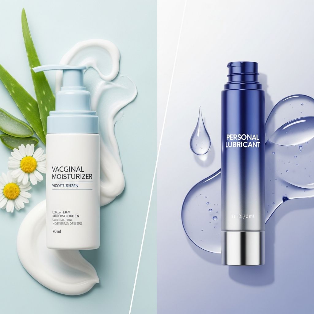 Understand the essential differences between vaginal moisturizers and lubricants for optimal vaginal health.