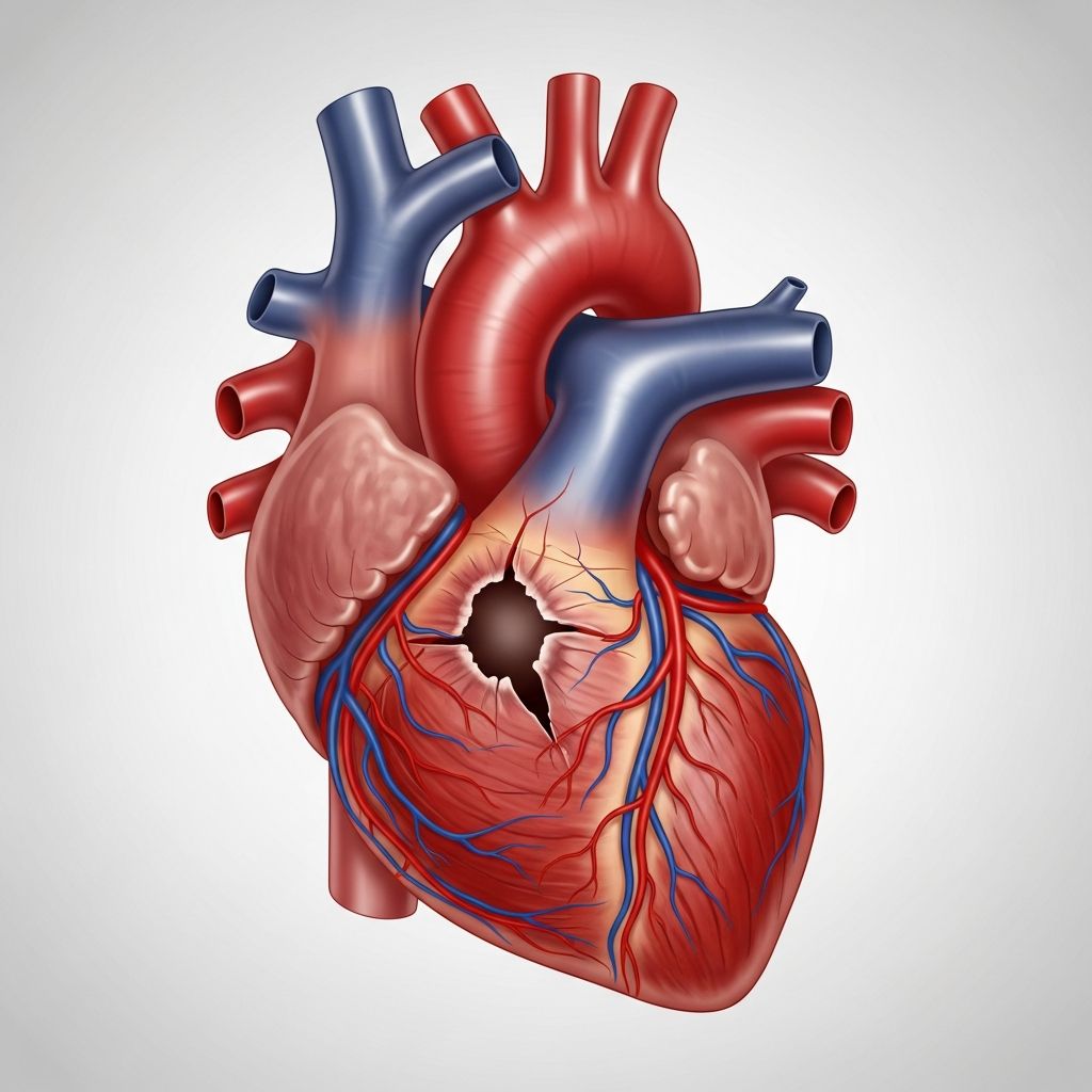 Comprehensive guide to ventricular septal defect including causes, symptoms, diagnosis, and treatment options