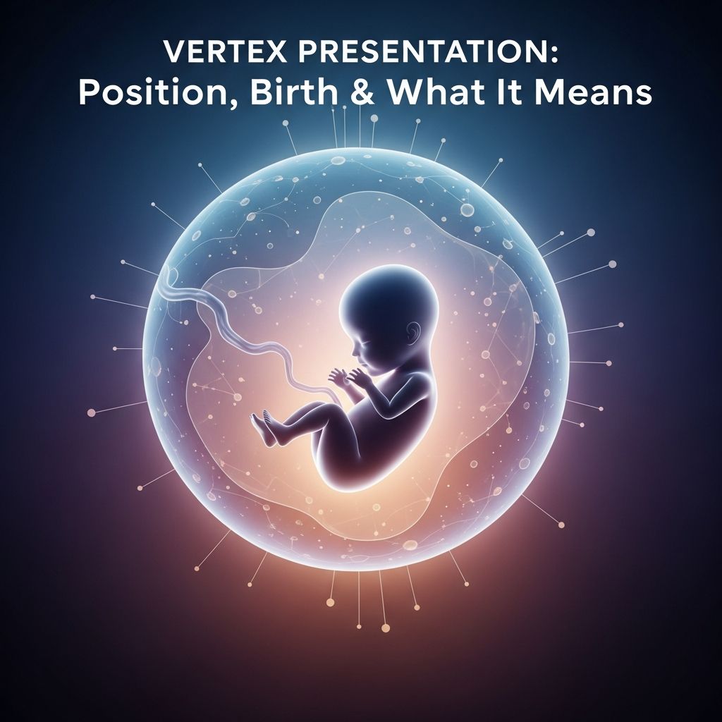 Understanding vertex presentation: the ideal fetal position for safe vaginal delivery and what it means for your pregnancy.