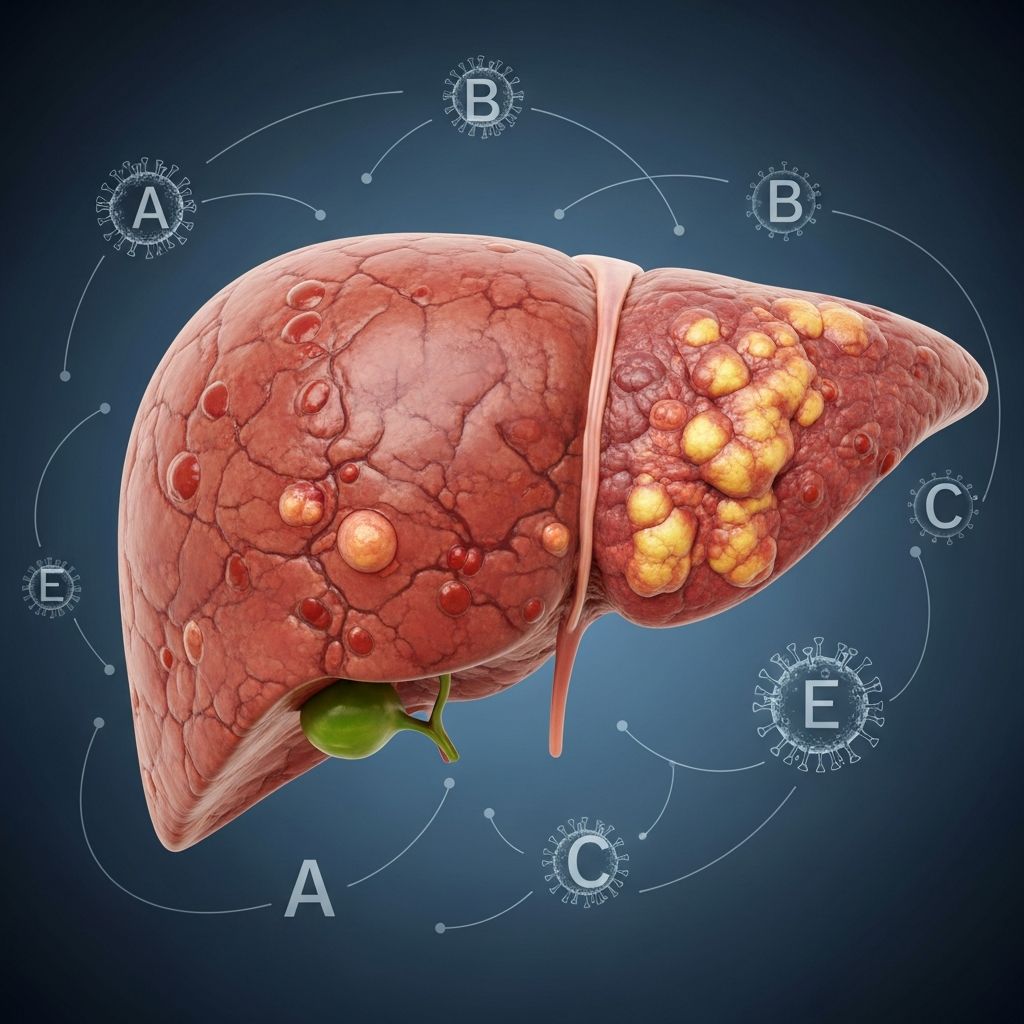 Comprehensive guide to viral hepatitis A, B, C: symptoms, transmission, and treatment options.