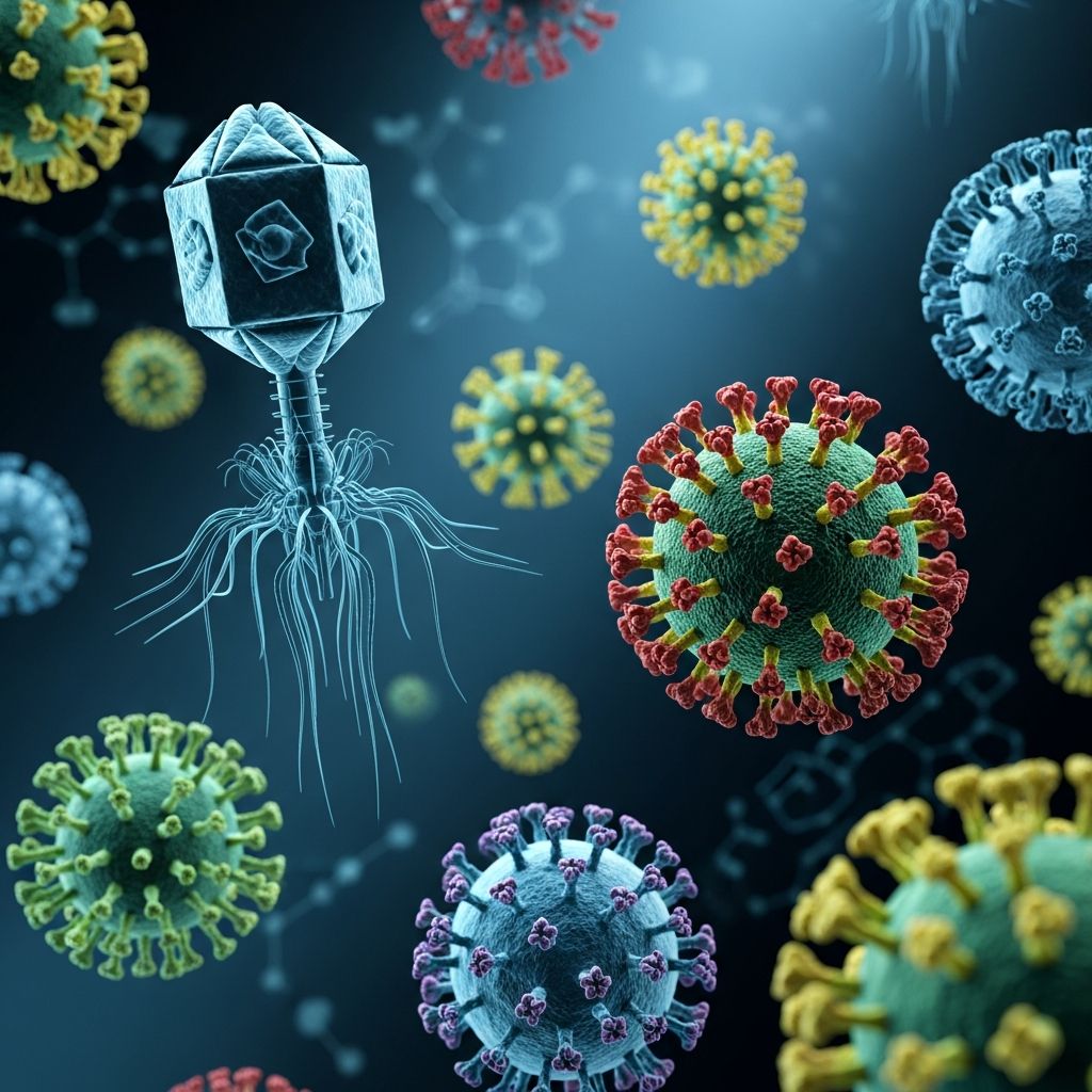 Learn what viruses are, how they spread, and their impact on human health and disease.