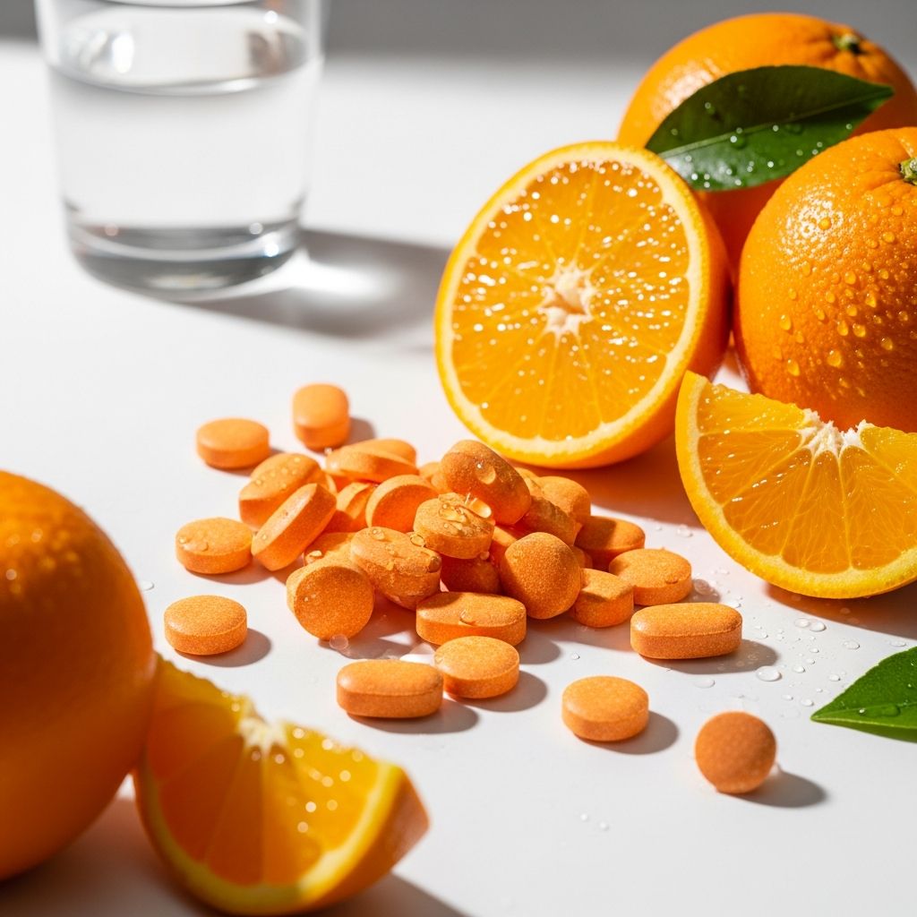 Complete guide to ascorbic acid chewable tablets: benefits, usage, and safety information.