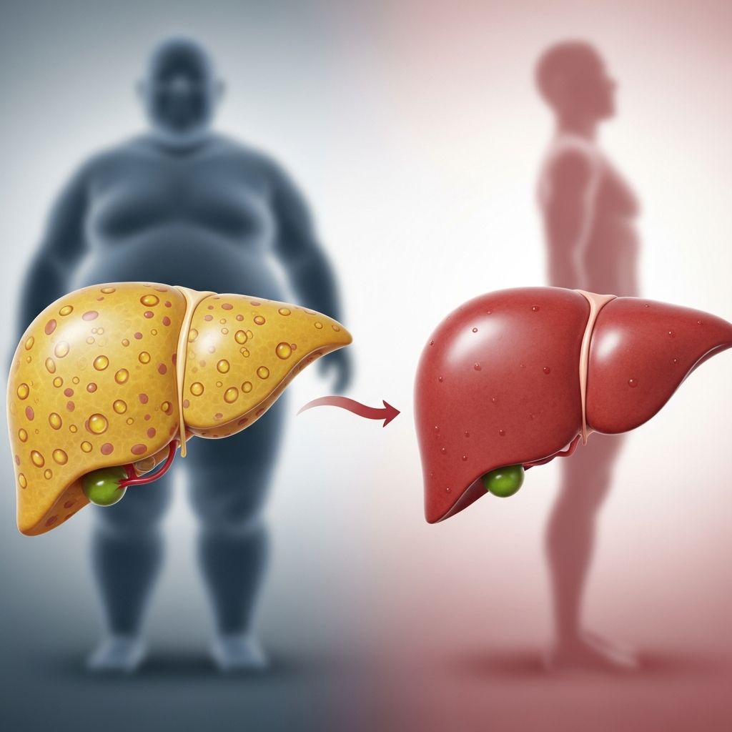 How shedding excess pounds can prevent and reverse fatty liver disease complications.
