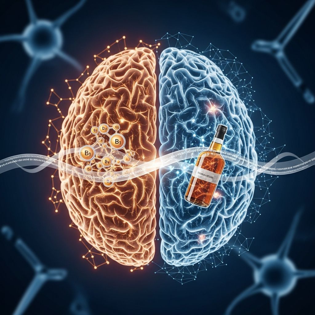 Understand Wernicke-Korsakoff syndrome, a serious brain disorder from thiamine deficiency requiring immediate medical intervention.