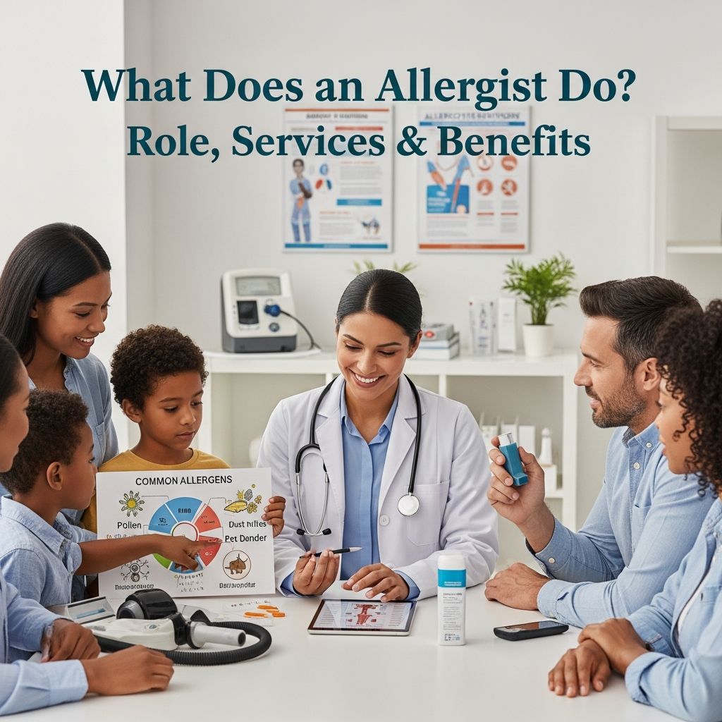 Learn what allergists do, their specialized training, and how they help treat allergic and immunologic disorders.