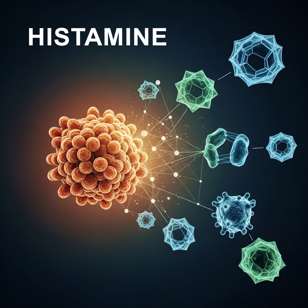 What Is Histamine? Functions, Receptors & Health Effects Understanding histamine: how this vital immune chemical regulates allergies, inflammation, and body functions.
