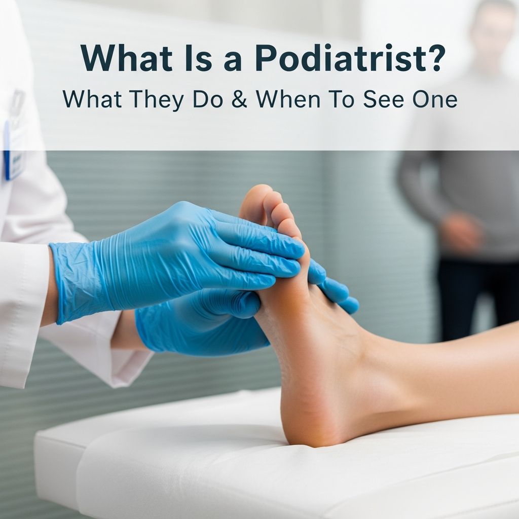 What Is a Podiatrist? What They Do & When To See One Learn about podiatrists, their specialized training, and when to seek their expert care for foot and ankle health.