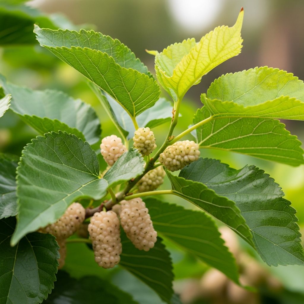 Discover the traditional and modern health benefits of white mulberry leaf for diabetes, heart health, and wellness.