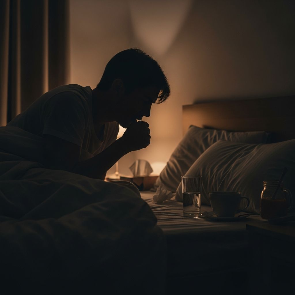 Discover common causes of nighttime coughing and effective treatments to improve your sleep quality.