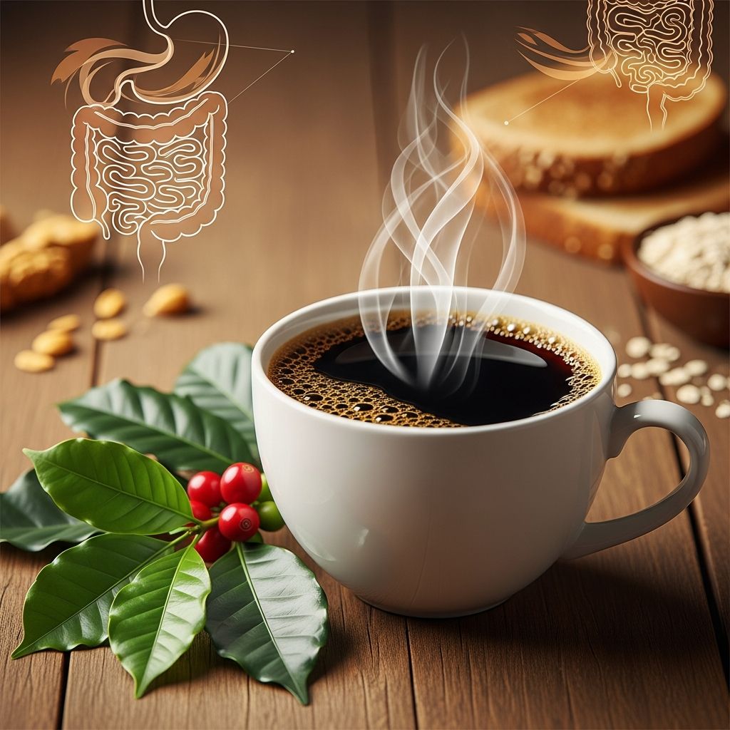 Discover how coffee stimulates digestion and promotes gut health through scientific mechanisms.