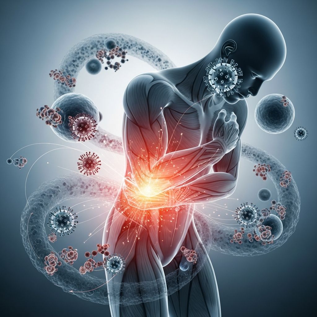 Understanding the immune response behind flu-related muscle and joint pain.