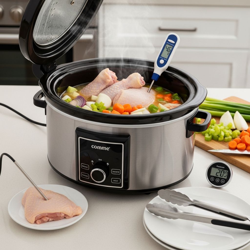 Master slow cooker safety with these 10 essential tips to prevent foodborne illness and ensure delicious, safe meals every time.