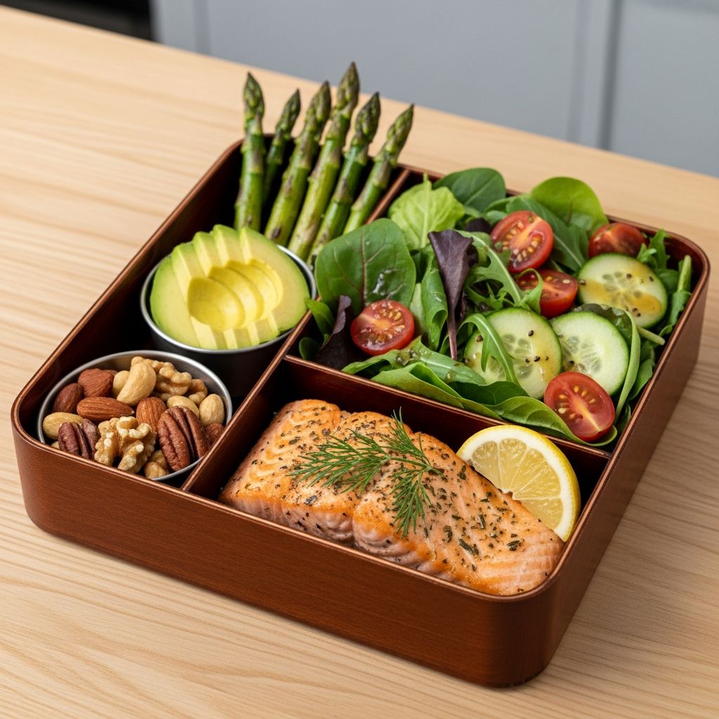 This 1,400-calorie low-carb meal plan helps promote weight loss with satisfying meals rich in protein and healthy fats.