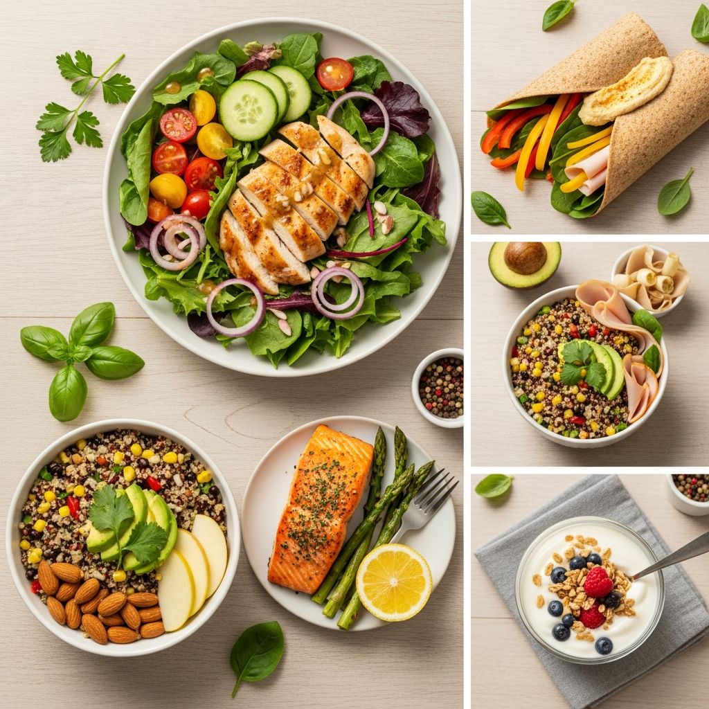 Quick, delicious lunches designed to support heart health with minimal prep time.
