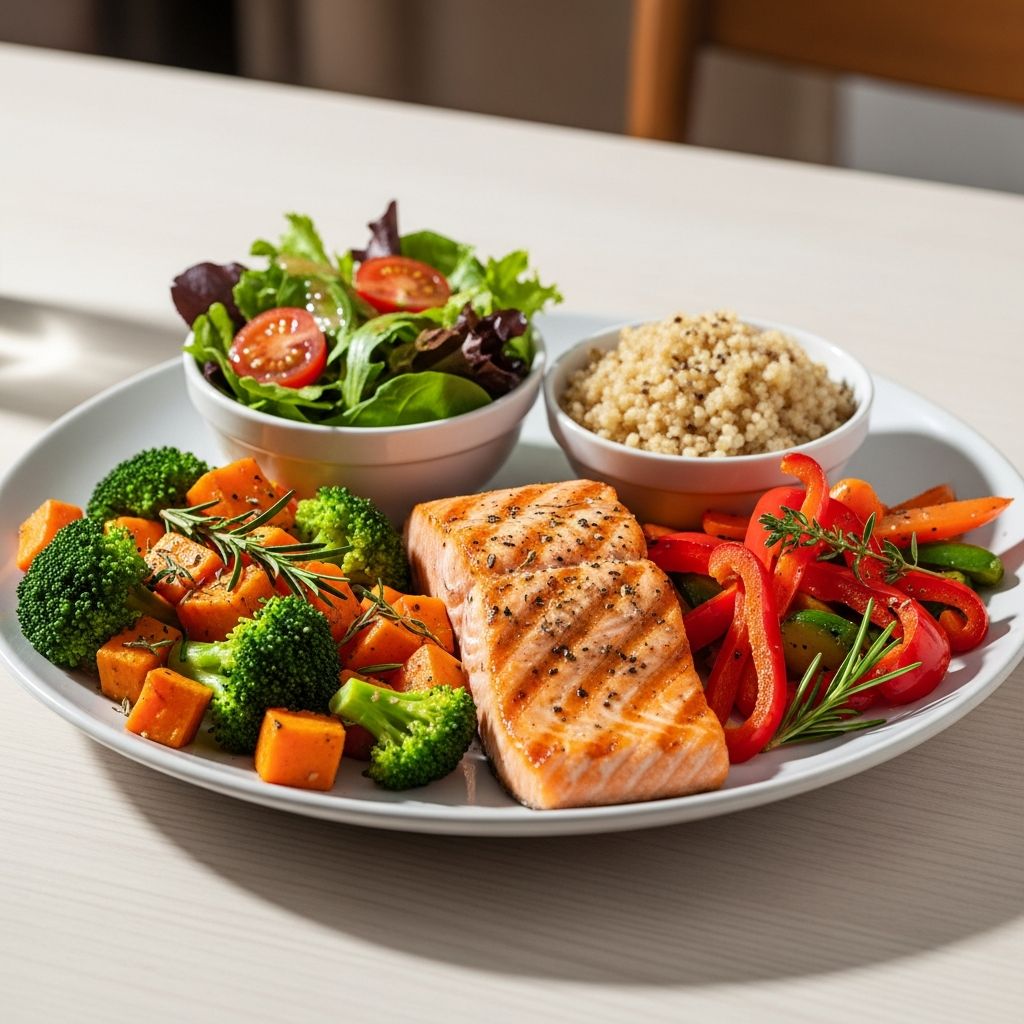 Complete guide to planning nutritious DASH dinners for heart health and blood pressure management.