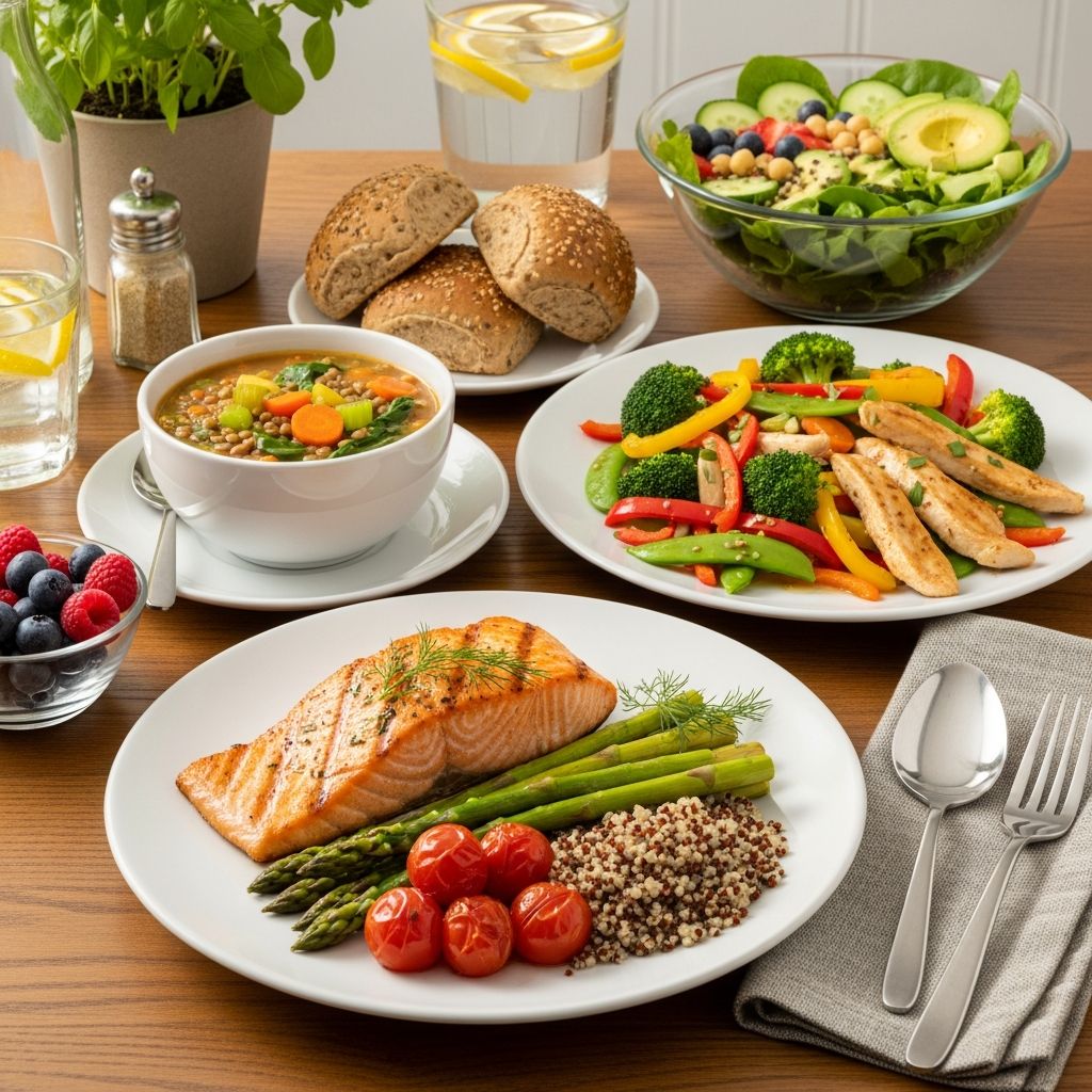 Boost heart health and manage diabetes with this expert-crafted 30-day dinner plan featuring delicious, balanced meals under 600 calories.