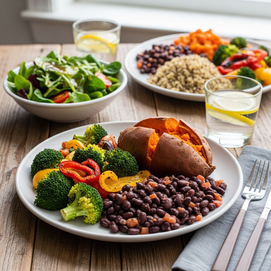 Lose weight sustainably with this 30-day vegan dinner plan featuring 1,200 calories daily, high-fiber meals, and delicious plant-based recipes for lasting results.