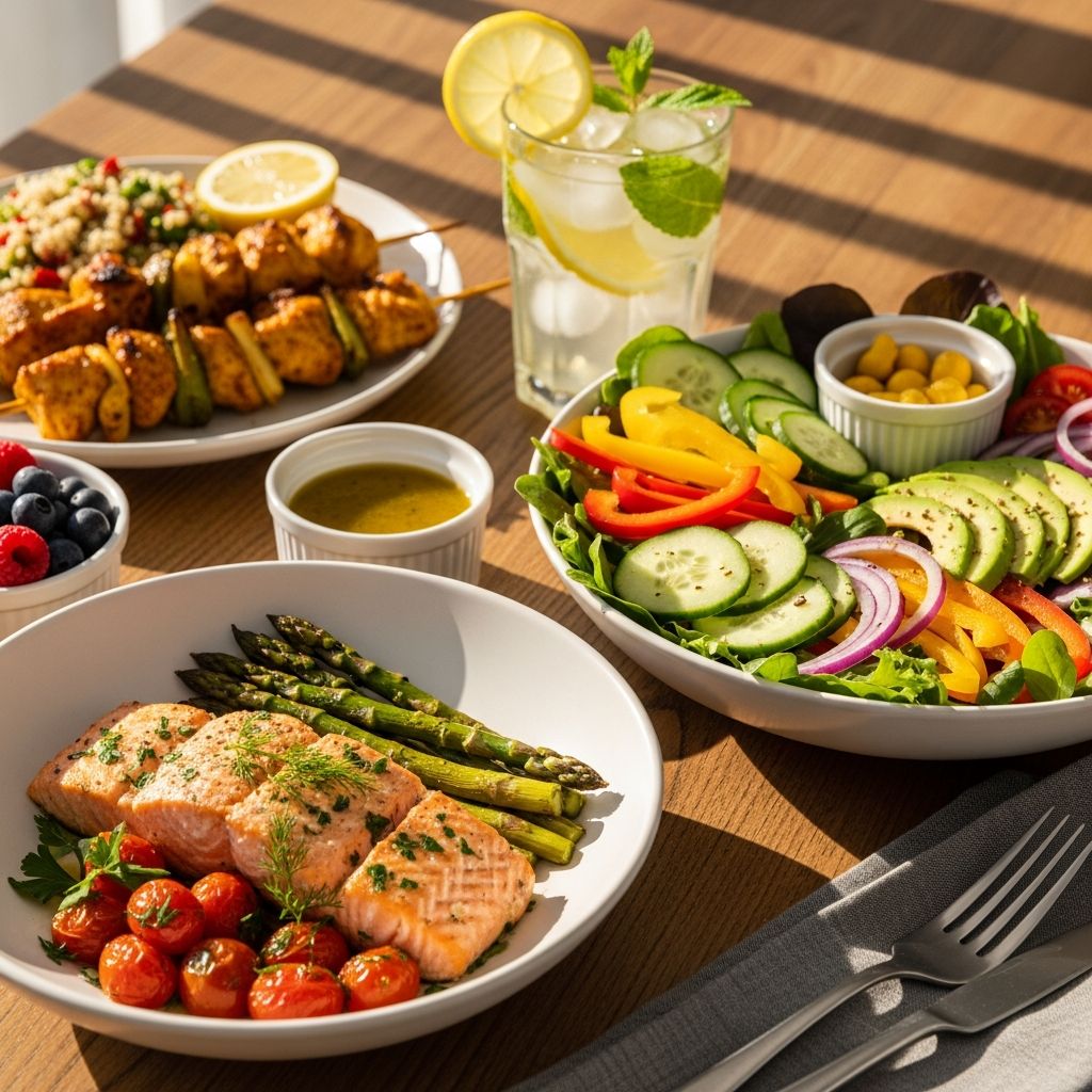 Quick, delicious summer dinners packed with anti-inflammatory ingredients to reduce inflammation and boost health in just 30 minutes.