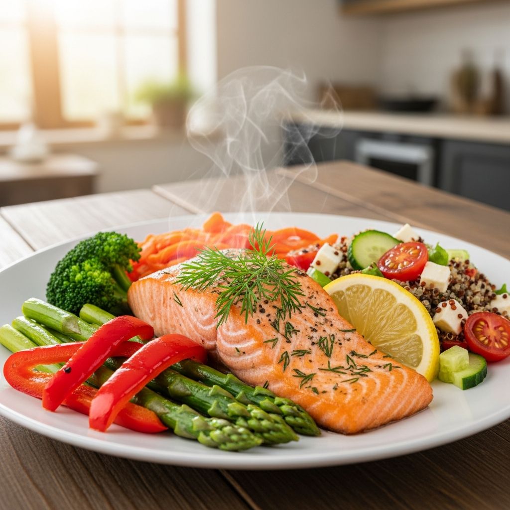 Quick, delicious high-protein dinners ready in 30 minutes or less to fuel your busy days with satisfaction and nutrition.